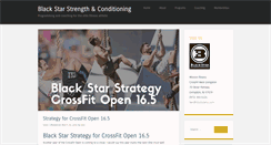 Desktop Screenshot of blackstarsc.com